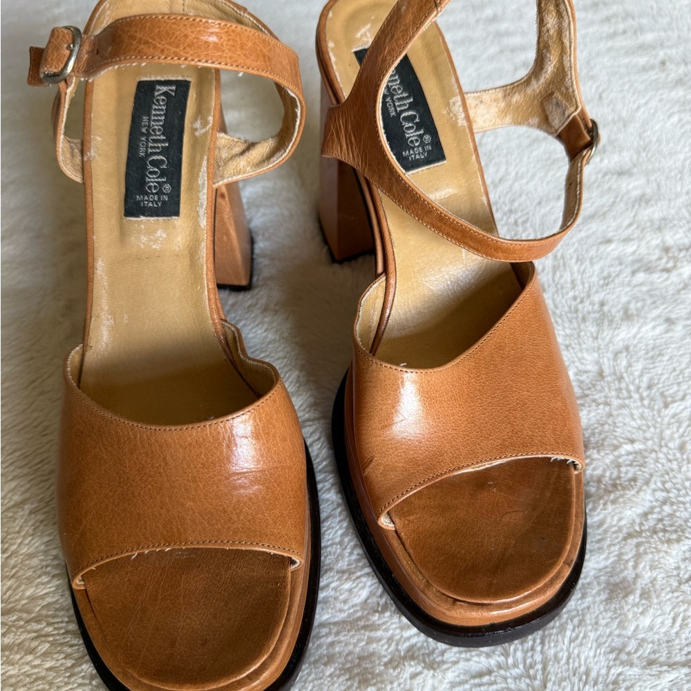 Kenneth Cole Tan Women's Sandals